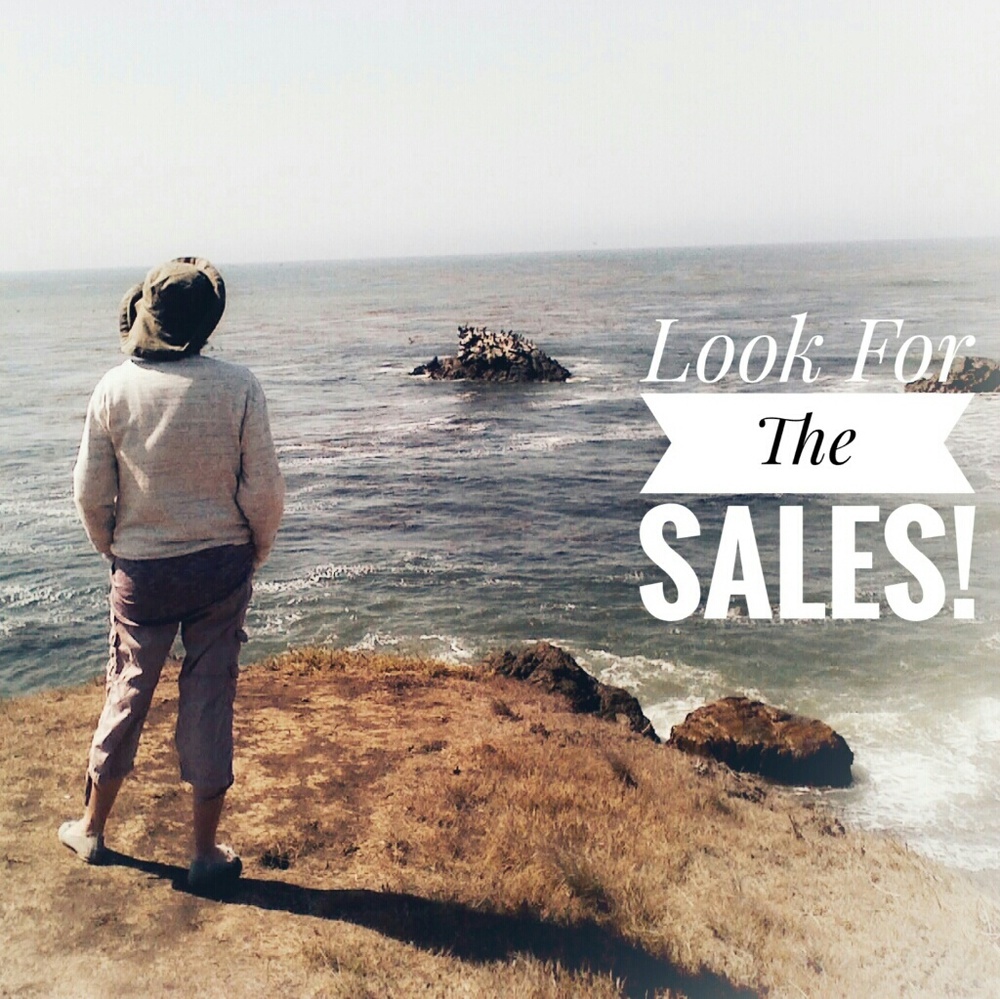 Keep your eye out for my sails...make that sales!
